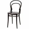 Стул венский деревянный для кухни со спинкой Тонэт №14 темный орех