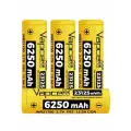 Аккумулятор Vapcell F63 21700 6250 mAh 12.5A (Комплект 4 элемента) желтый/черный