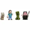 Набор фигурок Jada Toys Metalfigs Minecraft (Movie) Steve & Dennis & Creeper & Malgosha 36692