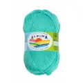 Пряжа Alpina Holly, 100% мерсеризованный хлопок, 10*50 г, 200 м+-10 м, №143, мятный