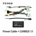 TEYES For LADA VESTA Enjoy Pro 2021-2023 Кабель питания + Canbus 1.1