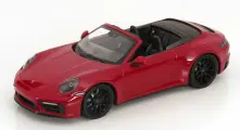 Модель коллекционная MINICHAMPS Porsche 911 (992) carrera 4 gts convertible 2020 red