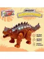 Динозавр «Анкилозавр» работает от батареек, свет и звук, цве