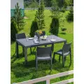 Комплект садовой мебели JULY S на 4 персоны, графит