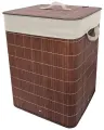 Корзина для белья, бамбук темный BLB-08-D