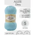 Пряжа Alize Diva (Ализе Дива) 346-небесный