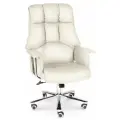 Кресло руководителя Norden Президент, слоновая кость, экокожа