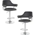 Набор 2 шт. Стул барный DOBRIN CHARLY, LM-5019, серый