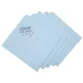 Салфетки из микрофибры Vileda PVA micro многоразовые, универсальная тряпка для уборки, 38x35 см, синие, 5 штук