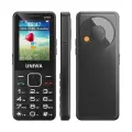 UNIWA V2000 4G-клавиатура с функцией телефона 2,4 дюйма, большая кнопка, громкая громкость, двойной SlM, съемный, 1700 мАч, подсветка, 0,3 МП, версия для ЕС, США Russian keyboard, Черный, black