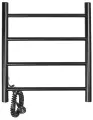 Полотенцесушитель Domoterm DMT 109-4, лесенка, нержавеющая сталь, 50х50см, черный матовый
