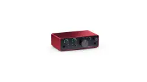 Внешняя звуковая карта Focusrite Scarlett Solo 4th Gen, красный