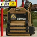 Жилет утяжелитель IRON STAR GROM 25 kg. Золотистый