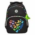 Рюкзак школьный GRIZZLY с карманом для ноутбука 13, анатомической спинкой, для девочки RG-460-4/1