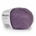 Пряжа Lana Gatto Silk Mohair 30140 (5 мотков по 25г/212м) баклажан