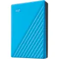 Внешний жесткий диск Western Digital WD My Passport, 5 ТБ, USB 3.2 Gen 1 (WDBPKJ0050BBL-WESN) синий