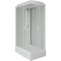Душевая кабина Niagara Promo 120x90 P120/90/26Q/MT поддон средний, стекло матовое профиль белый
