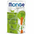Влажный корм Monge Supreme kitten 1920 г (24 упаковки по 80 грамм) для котят с зелёным горошком и мини-морковью, паучи. Монж Суприм Киттен