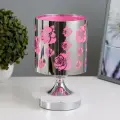 Аромалампа с подсветкой Цветы E14 40Вт +RGB черный 12х12х22,5 см, 9951674