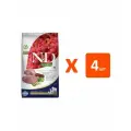 FARMINA DOG N&D GRAIN FREE QUINOA WEIGHT MANAGEMENT LAMB беззерновой диетический для взрослых собак всех пород с ягненком и киноа (2,5 кг х 4 шт)