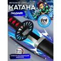Металлическая катана Танджиро Клинок рассекающий демонов, 104 см.