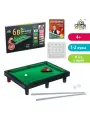 Настольный бильярд «6 в 1: бильярд, стикбол, стикбоулинг, стик гольф, фингербол», от 2 игроков, 5+