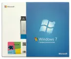 Microsoft Windows 7 Professional, для 1 ПК, Box Slider с USB-носителем
