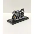 Модель Welly мотоцикл Triumph Daytona 675 серый, масштаб 1:18