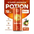 Лимонад без сахара с витаминами Potion Super Lemonade Ваниль + Кола, 12шт х 330 мл