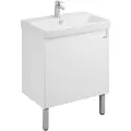 Тумба под раковину Акватон Сканди 70 Doors универсальная, белый 1A278901SD010