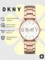 Наручные часы DKNY, розовое золото