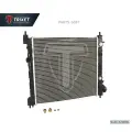 Радиатор охлаждения (Паяный) Spark M300 (09-16)Ravon R2 (16-20) AT (GM) от официального дистрибьютора, TRIXET, артикул T3054
