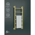 Полотенцесушитель Водяной Onix, модель Classic Gold 300x800 Лесенка с нижним подключением, Матовое золото, полный комплект
