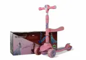 Детский самокат RiverToys HB-101-PINK розовый от 1 года с сиденьем