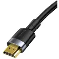 Кабель HDMI (m) - HDMI (m) 3м Baseus Cafule - Темно-серый (CADKLF-G01)