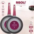 Набор сковород Risoli VINUM 20 см, 24 см с крышками