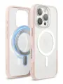 Elago чехол для iPhone 16 Pro, HYBRID (pc/tpu) Soft Feeling Clear/Lovely Pink (MagSafe)