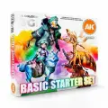 Набор акриловых красок AK Interactive Basic Starter Set - 14 colors selected by JOSEDAVINCI