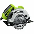 Пила дисковая VIDO, мощность 1500Вт, плавный пуск, антивибрационная система