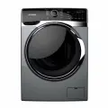 Стиральная машина Hyundai WFE8408, с DD мотором, глубина 60 см, загрузка 8 кг, электронное управление, инверторный двигатель, отсрочка старта, темно-серый