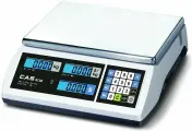 Весы торговые электронные CAS ER JR-30CB, до 30 кг, 304x324x112 мм, 220 В