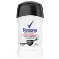 Дезодорант-стик женский, Rexona, антибактериальный, невидимый на черном и белом, 40 мл