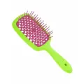 Janeke SUPERBRUSH Щетка для волос, 86SP226VER, салатовый/фуксия, 20,3x8,5x3,1 см