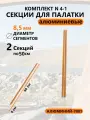 Алюминиевые секции для палатки 8,5 мм 2 шт