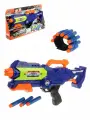 Бластер Super Wars с 10 мягкими пулями 518C-1