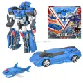 Tobot GD Cyclone Hawk Трансформер из робота в машину, Синий