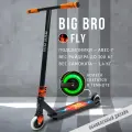 Самокат BIG BRO трюковой FLY RED светящиеся в темноте колеса