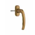 Ручка оконная рехау FREYA для пластиковых окон / для балконной двери / со штифтом VarioFit, бронза
