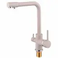 Смеситель для кухни с подключением к фильтру с питьевой водой Hansen 15081M Бежевый