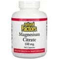 Natural Factors Magnesium Citrate капс., 150 мг, 230 г, 180 шт., 1 уп.